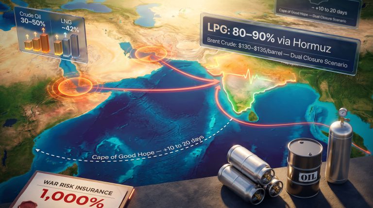India Energy Imports: Hormuz & Bab el-Mandeb Risks