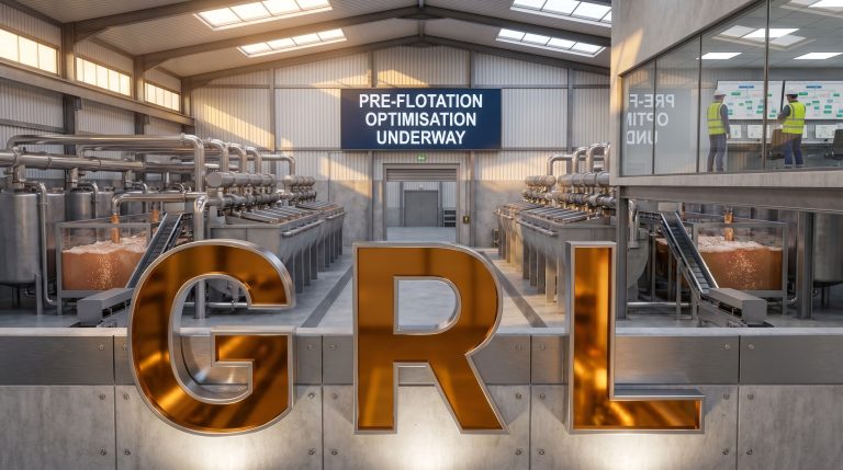 Godolphin Resources Ltd-GRL-GRL pre-flotation optimisation plant interior