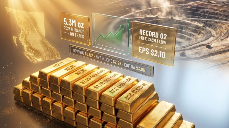 Newmont Q2 2026 Earnings: Record Free Cash Flow