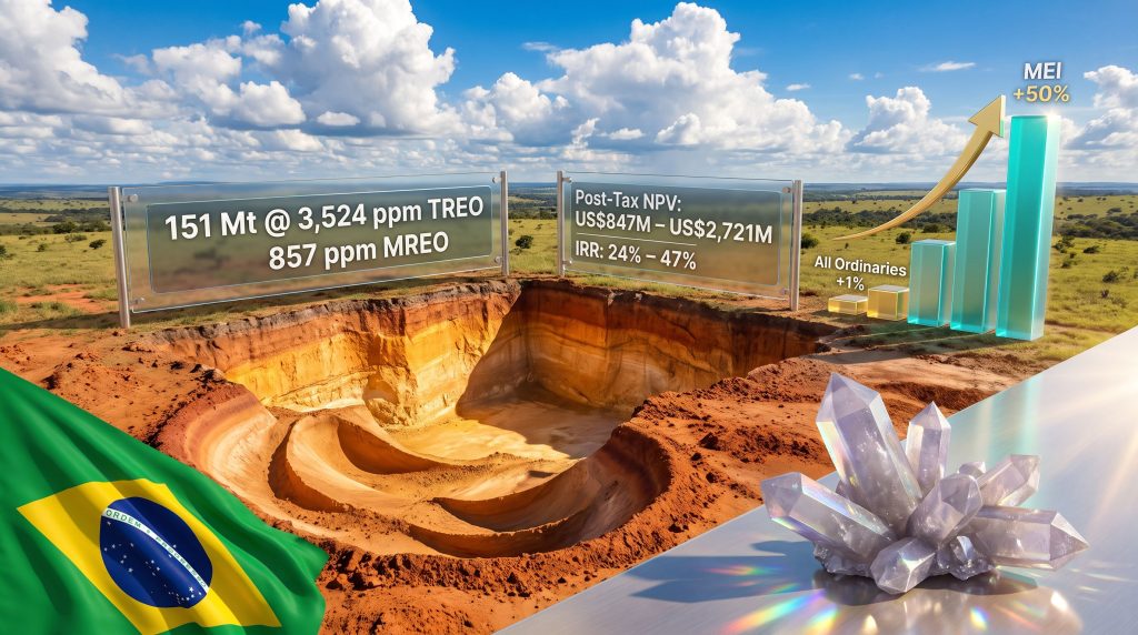 Meteoric Resources Caldeira DFS: Rare Earth Project