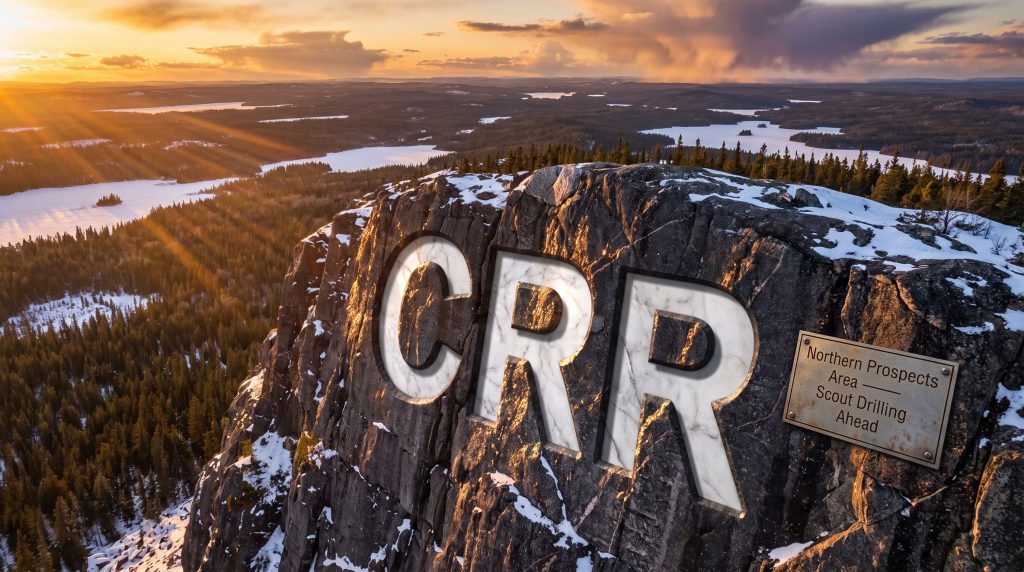 Critical Resources Ltd-CRR-CRR drilling prospects on rocky cliff
