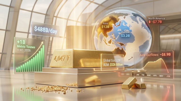 first-half gold ETF flows remained positive World Gold Council infographic