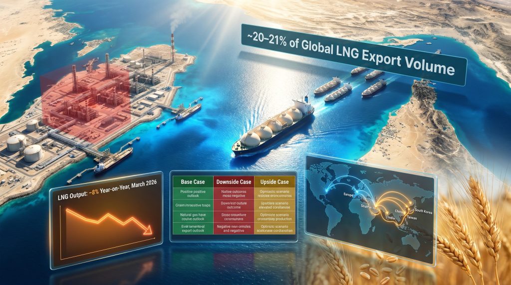 global gas demand decline IEA Strait of Hormuz LNG supply map