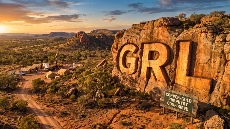 Godolphin Resources Ltd-GRL-Primary keyword scenic desert copper-gold drill site