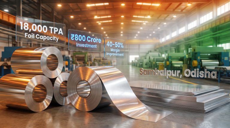 Shyam Metalics Odisha aluminium foil facility expansion