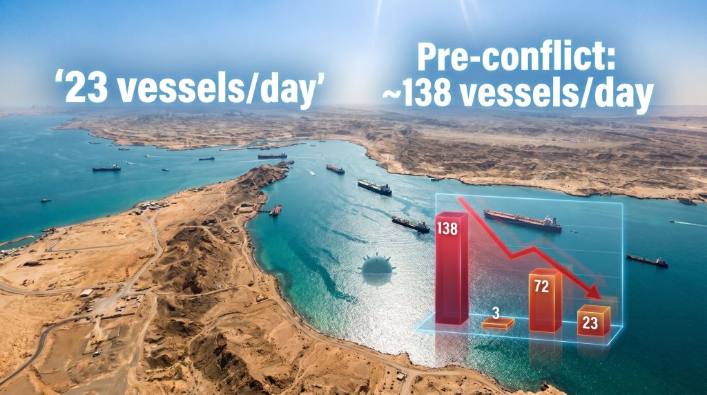 Hormuz transits sparse after US-Iran clashes infographic