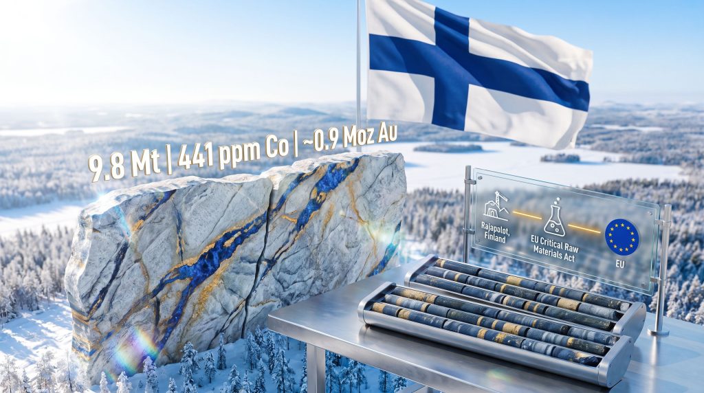 Goldsky and Ocean Partners MoU on Rajapalot cobalt investigation in Finland
