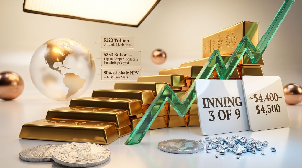 Rick Rule gold and silver outlook graphic