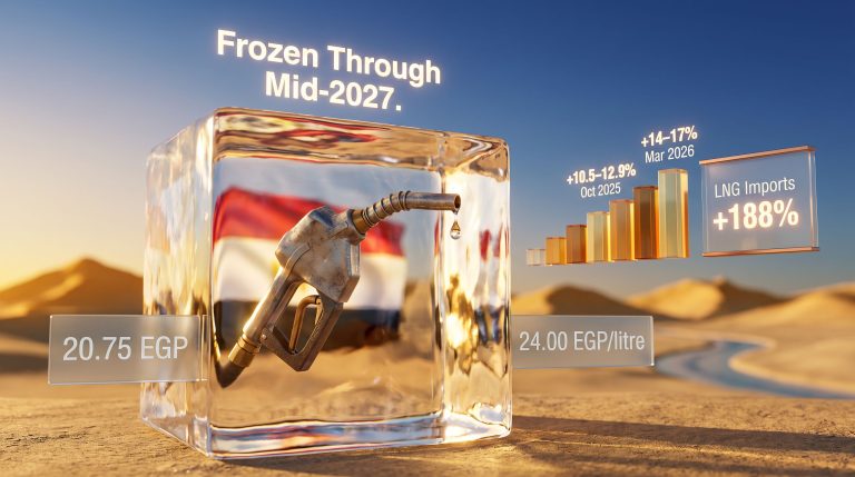 Egypt fuel prices unchanged through mid-2027