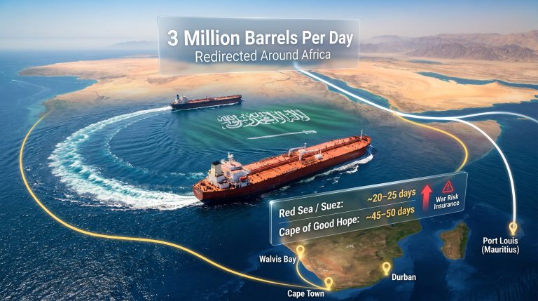 Saudi Oil Tankers Make Red Sea U-Turns After Houthi Warning