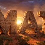 Matsa Resources Ltd-MAT-Multiple High-Grade Gold Zones rock formation sunset