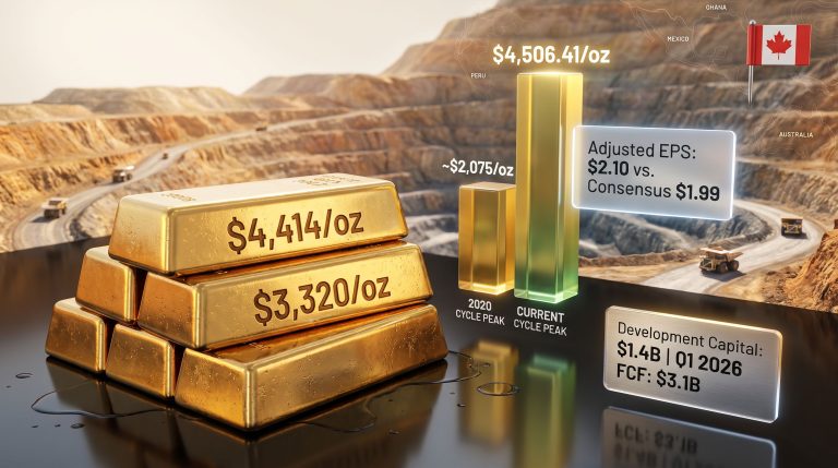 Newmont Tops Profit Estimates on Higher Gold Prices