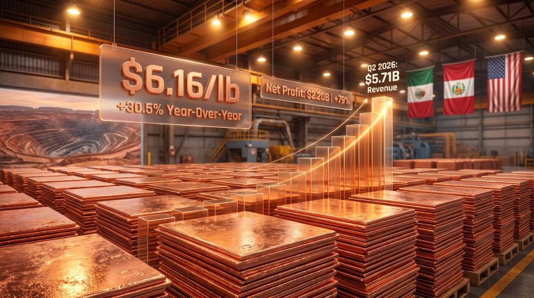 Grupo Mexico profit beats estimates on higher copper prices infographic
