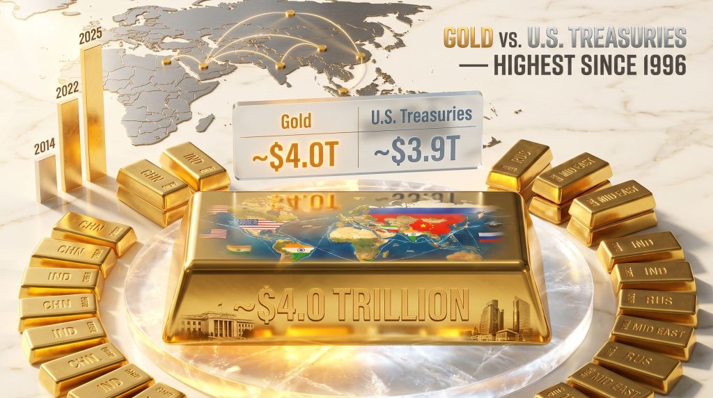 gold as a neutral reserve asset amid US sanctions infographic