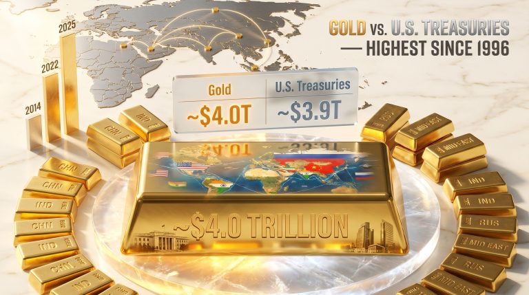 gold as a neutral reserve asset amid US sanctions infographic