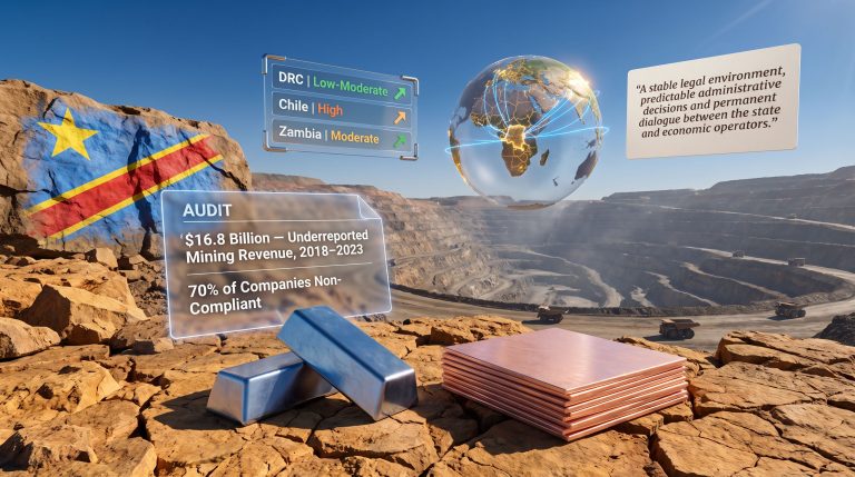 Congo mining sector heavy-handed revenue enforcement audit scene