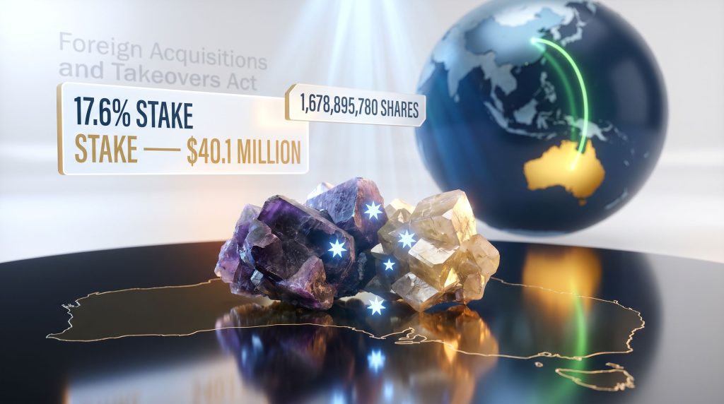 Northern Minerals Chinese investors disposal orders graphic