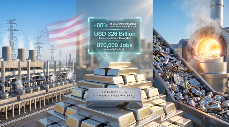 Aluminum Association US aluminium supply chain strategy infographic