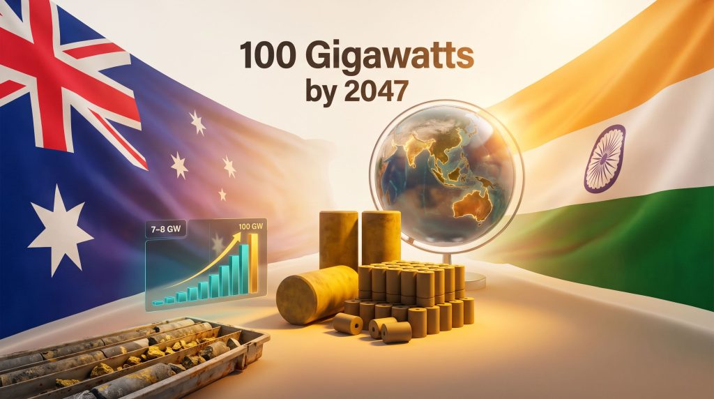Australia India uranium deal energy growth projection