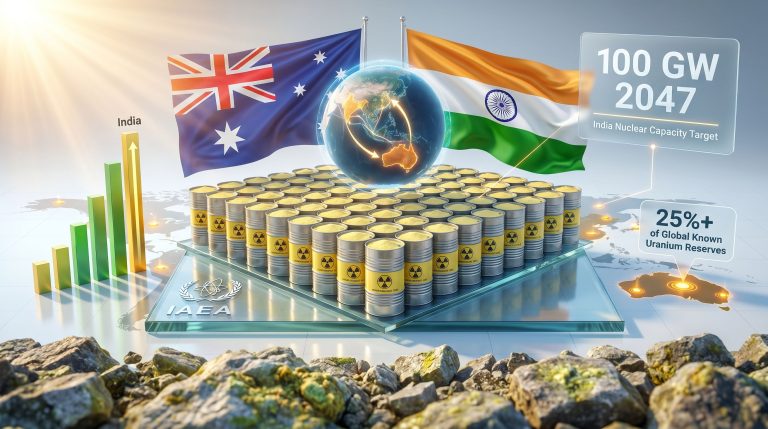 Australia India uranium deal boosts nuclear growth