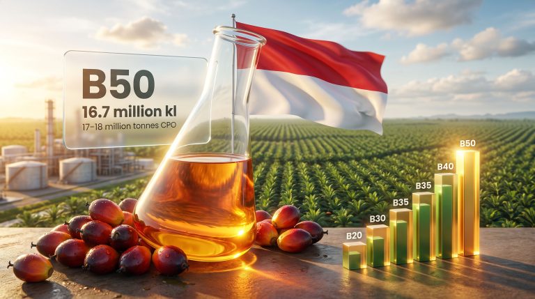 Indonesia B50 Biodiesel Production Volumes 2026
