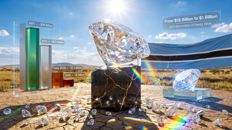 De Beers Sale by Anglo American: $1B Diamond Collapse