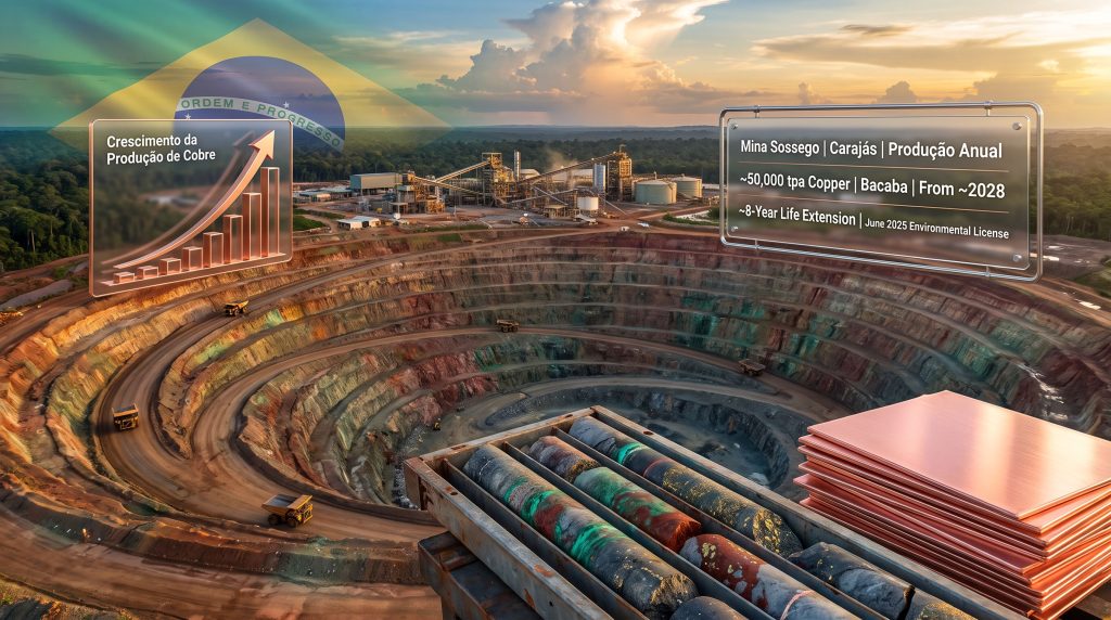 Vale Base Metals Sossego satellite exploration copper mine expansion