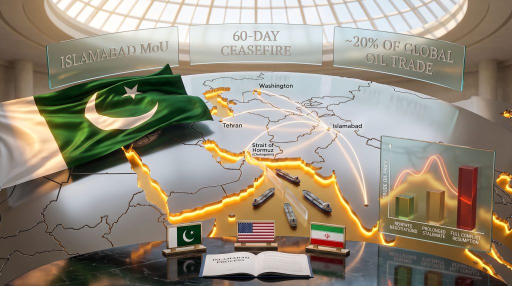 Pakistan urges US and Iran to resume talks map graphic