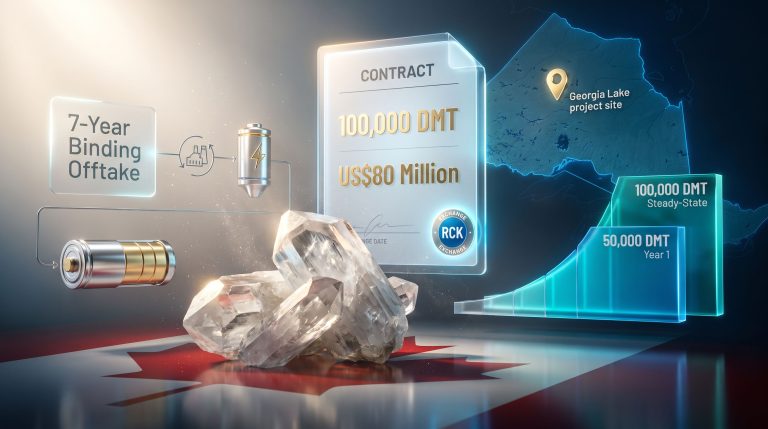Rock Tech Transamine Offtake: Spodumene Supply Deal