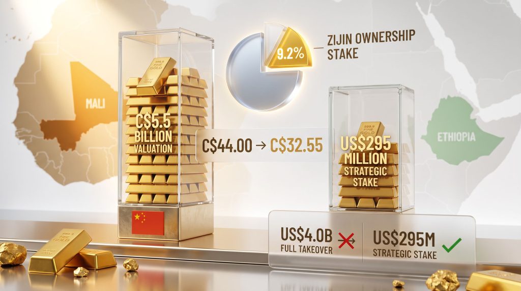 Zijin Allied Gold Stake Deal: $295M Minority Buy