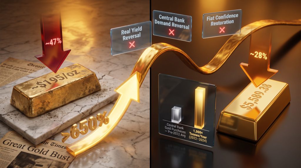Gold 1970s Correction vs Today: What It Means