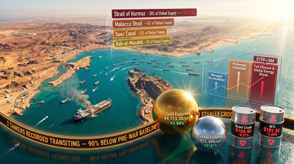 Strait of Hormuz tanker traffic attacks infographic