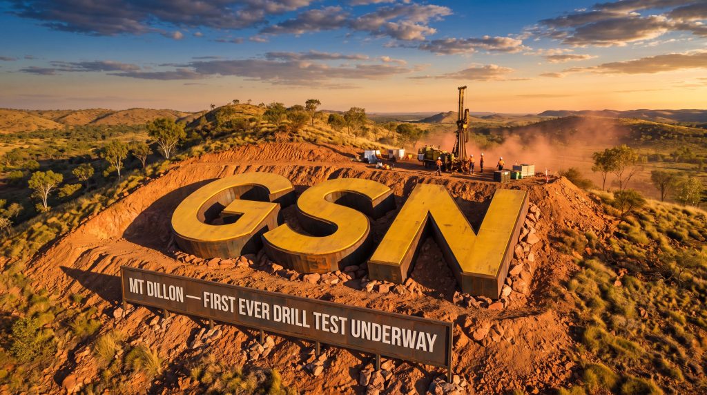 Great Southern Mining Ltd-GSN-GSN drill test at Mt Dillon