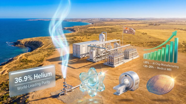 Gold Hydrogen: Australia's Helium Supply Crisis Solution