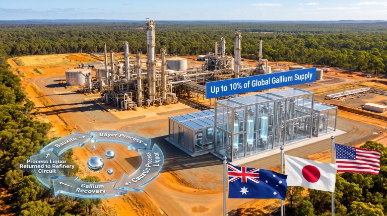 Alcoa WA Gallium Project: Allied Supply Chain Win