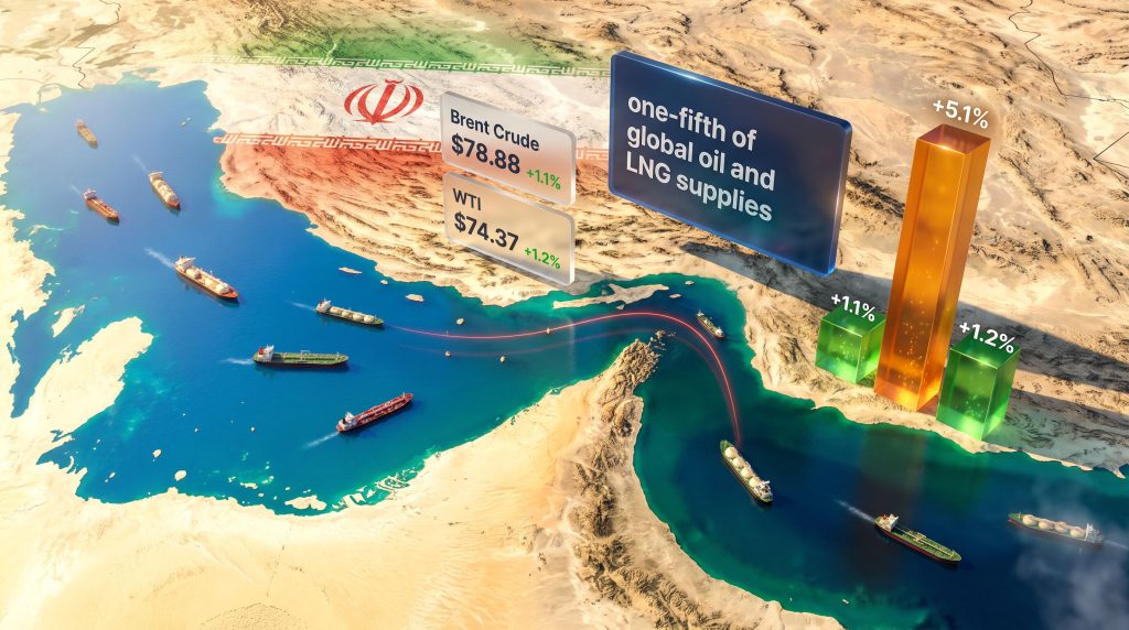oil rises after US strikes on Iran map