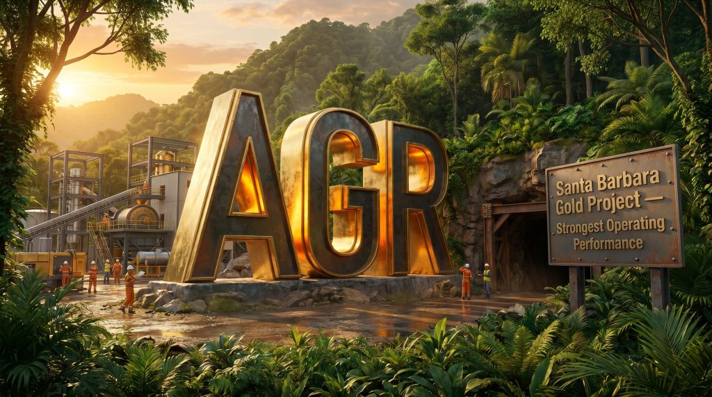 Aguia Resources Ltd-AGR-Santa Barbara Gold Project strongest operating performance