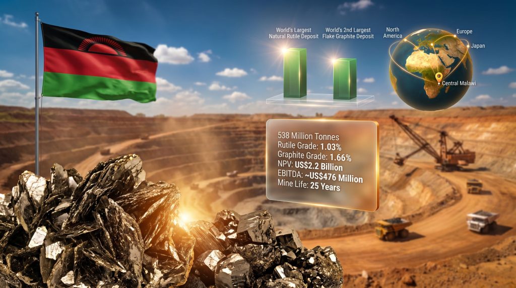 Rio Tinto Kasiya project Malawi mine infographic