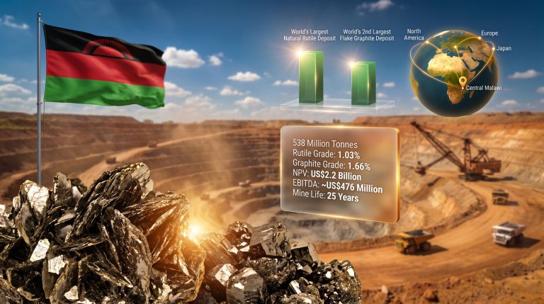 Rio Tinto Kasiya project Malawi mine infographic