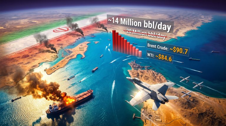 U.S. strikes on Iran in the Strait of Hormuz infographic