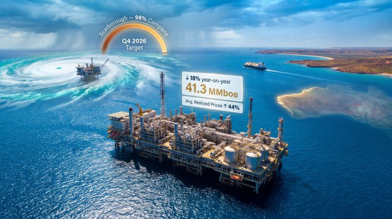 Woodside Q2 Output Falls: Cyclone & Maintenance Hit LNG