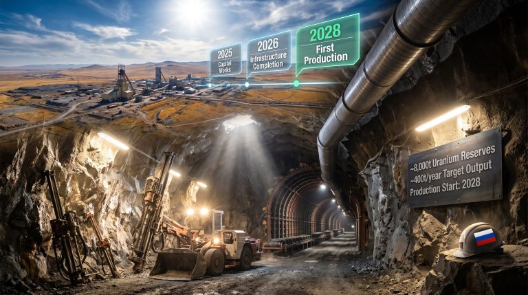 Shirondukuyskoye Uranium Deposit Development 2028