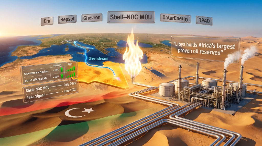Libya Shell Natural Gas Strategy: Europe's Next Supplier?