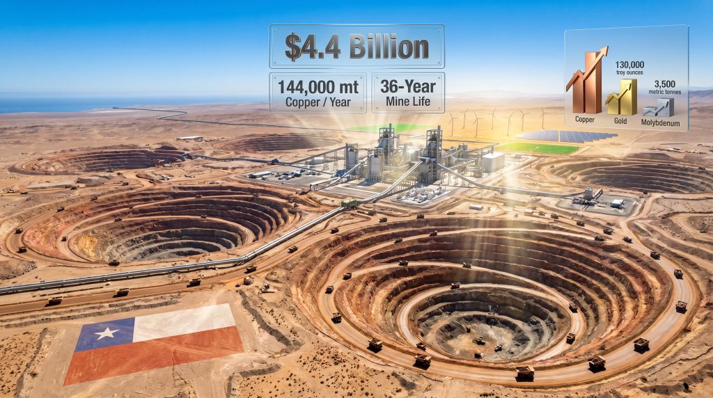 Centinela $4.4 billion investment mine expansion infographic