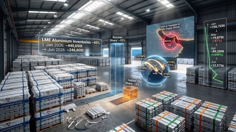 LME Aluminium Stocks Decline: Russian & Indian Shifts