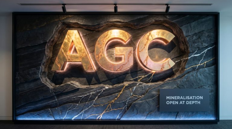 Australian Gold and Copper Ltd-AGC-AGC mineralisation open at depth display