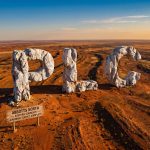 PLC Resources Ltd-PLC-PLC sculpture in remote desert landscape