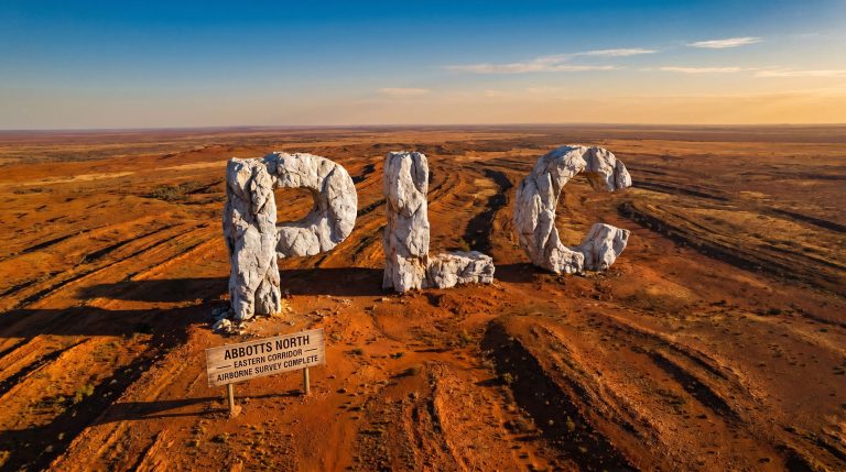 PLC Resources Ltd-PLC-PLC sculpture in remote desert landscape