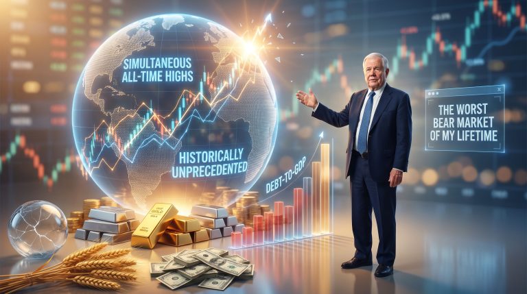 Jim Rogers warning of global stock market bubble