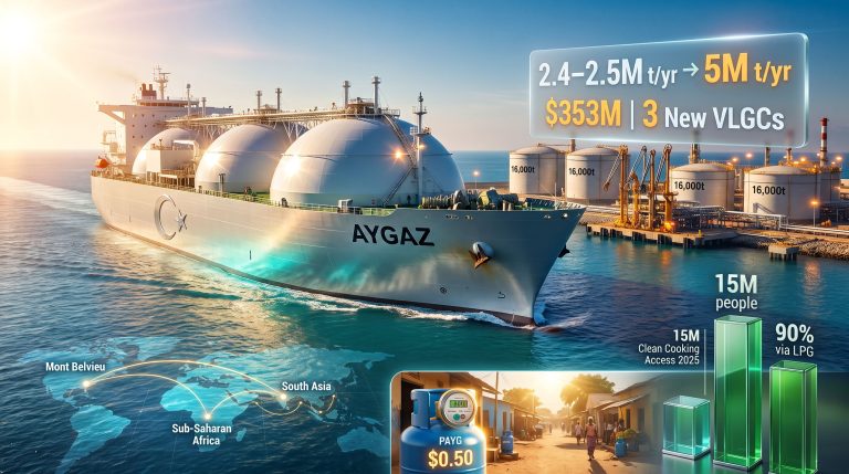 Aygaz US LPG and clean cooking opportunities infographic